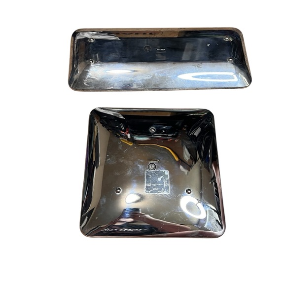 Godinger Silver Art Co. set of 2 Pinecone Wilderness Holiday trays - Picture 11 of 11